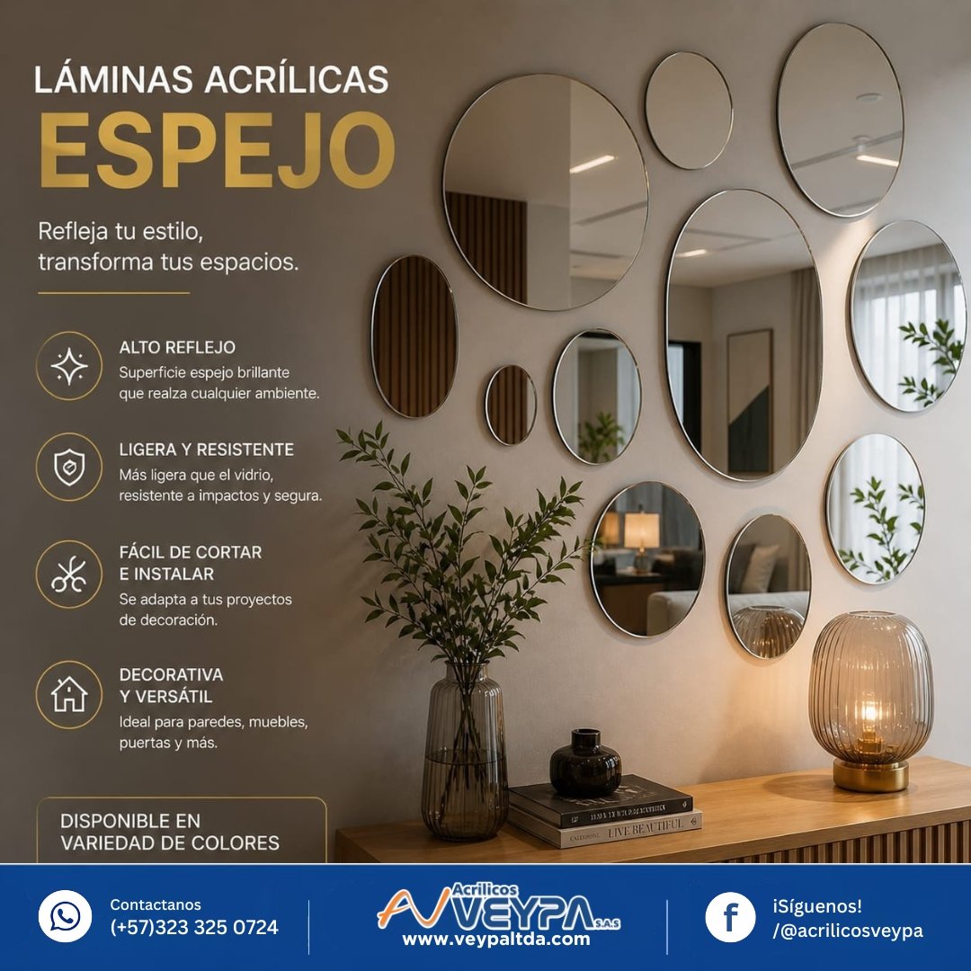 espejo acrilico A