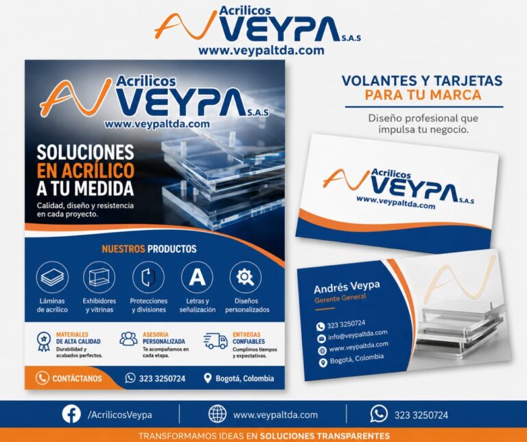 veypa tarjetas de presentacion